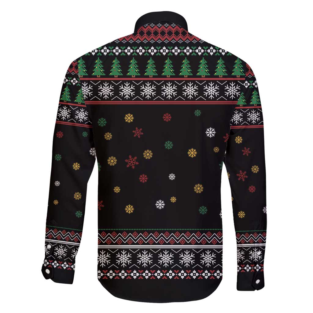 Santa And Motor Family Matching Tank Maxi Dress and Hawaiian Shirt Santa Claus And Joy On A Motorcycle DT04 - Wonder Print Shop