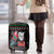 Santa And Motor Luggage Cover Santa Claus And Joy On A Motorcycle DT04 - Wonder Print Shop