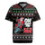 Santa And Motor Rugby Jersey Santa Claus And Joy On A Motorcycle DT04 - Wonder Print Shop