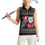 Santa And Motor Women Sleeveless Polo Shirt Santa Claus And Joy On A Motorcycle DT04 - Wonder Print Shop
