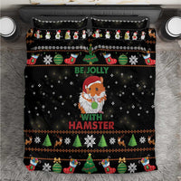 Merry Christmas Hamster Be Jolly Bedding Set DT04 - Wonder Print Shop