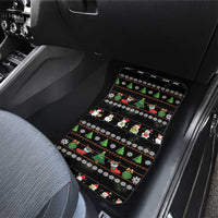 Merry Christmas Hamster Be Jolly Car Mats DT04 - Wonder Print Shop