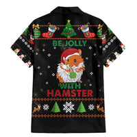 Merry Christmas Hamster Be Jolly Family Matching Mermaid Dress and Hawaiian Shirt DT04 - Wonder Print Shop