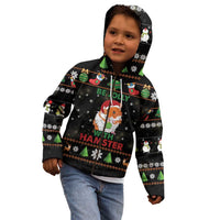 Merry Christmas Hamster Be Jolly Kid Hoodie DT04 - Wonder Print Shop