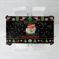 Merry Christmas Hamster Be Jolly Tablecloth DT04 - Wonder Print Shop