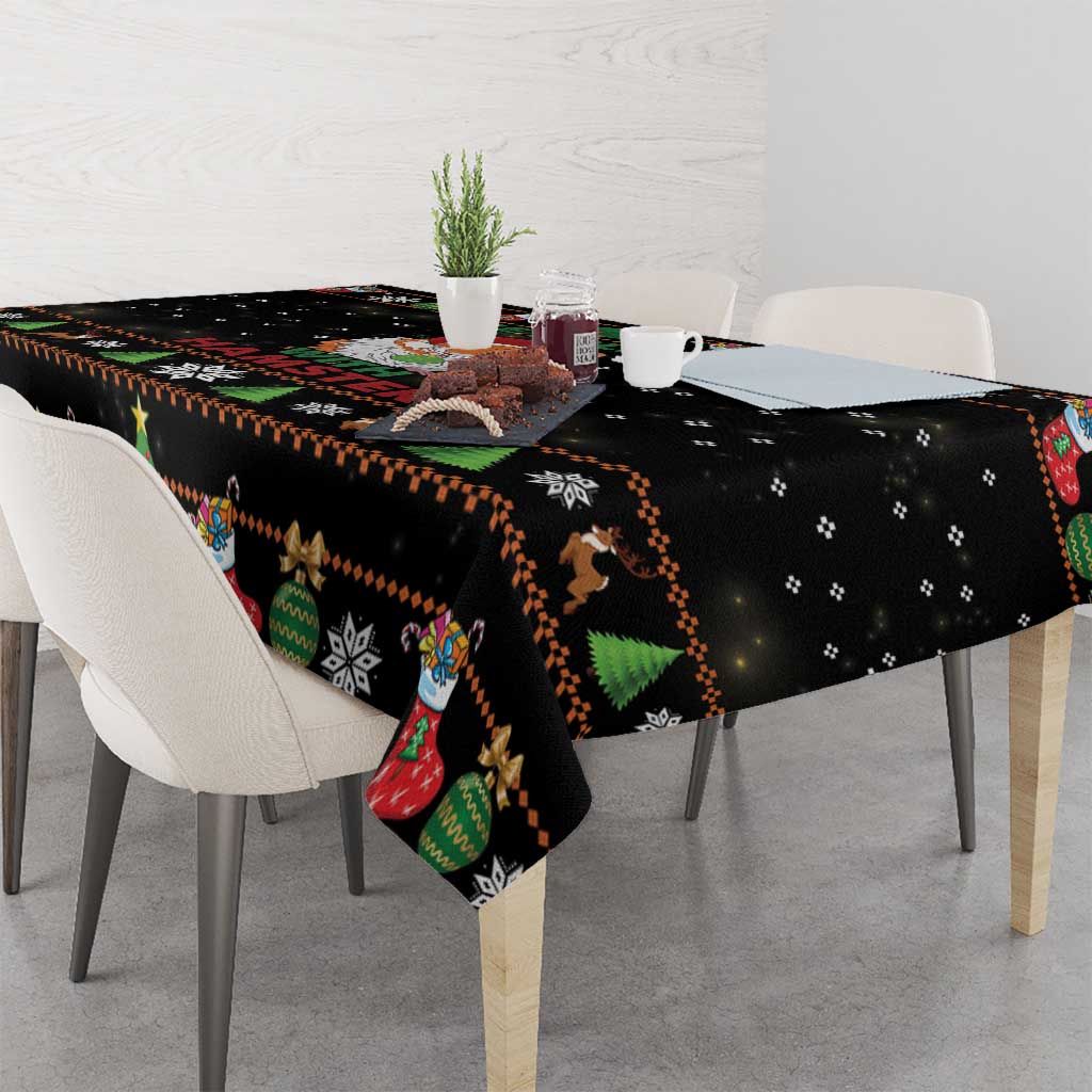 Merry Christmas Hamster Be Jolly Tablecloth DT04 - Wonder Print Shop