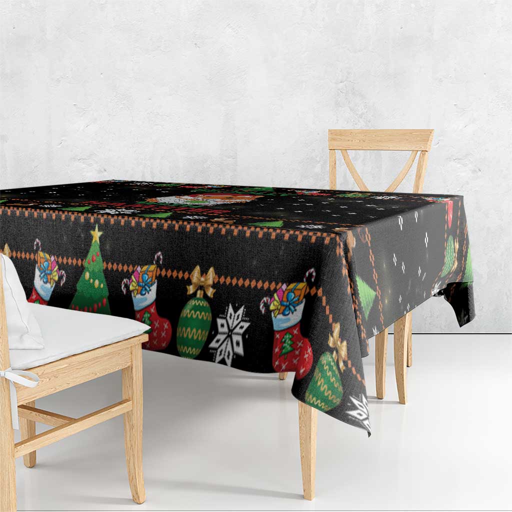 Merry Christmas Hamster Be Jolly Tablecloth DT04 - Wonder Print Shop
