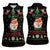 Merry Christmas Hamster Be Jolly Women Sleeveless Polo Shirt DT04 - Wonder Print Shop