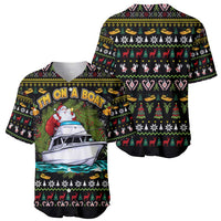 Santa On A Boat Baseball Jersey Christmas Gifts DT04 - Wonder Print Shop
