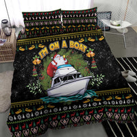 Santa On A Boat Bedding Set Christmas Gifts DT04 - Wonder Print Shop
