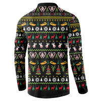 Santa On A Boat Button Sweatshirt Christmas Gifts DT04 - Wonder Print Shop