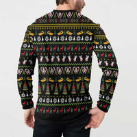 Santa On A Boat Button Sweatshirt Christmas Gifts DT04 - Wonder Print Shop