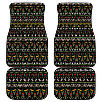Santa On A Boat Car Mats Christmas Gifts DT04 - Wonder Print Shop