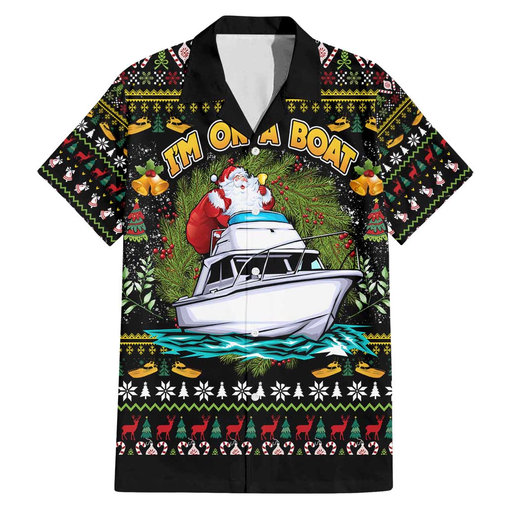 Santa On A Boat Family Matching Mermaid Dress and Hawaiian Shirt Christmas Gifts DT04 - Wonder Print Shop