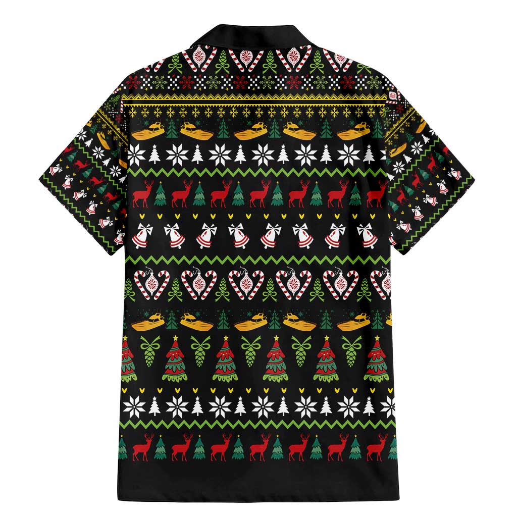 Santa On A Boat Family Matching Mermaid Dress and Hawaiian Shirt Christmas Gifts DT04 - Wonder Print Shop