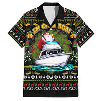 Santa On A Boat Family Matching Off Shoulder Maxi Dress and Hawaiian Shirt Christmas Gifts DT04 - Wonder Print Shop