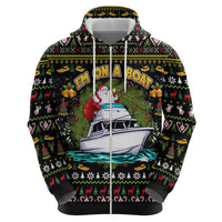 Santa On A Boat Hoodie Christmas Gifts DT04 - Wonder Print Shop