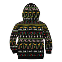 Santa On A Boat Kid Hoodie Christmas Gifts DT04 - Wonder Print Shop