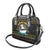 Santa On A Boat Shoulder Handbag Christmas Gifts
