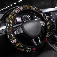 Santa On A Boat Steering Wheel Cover Christmas Gifts DT04 - Wonder Print Shop