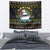 Santa On A Boat Tapestry Christmas Gifts DT04 - Wonder Print Shop