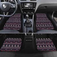 Santa Claus On Mountain Bike Car Mats Christmas Gifts DT04 - Wonder Print Shop