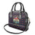 Santa Claus On Mountain Bike Shoulder Handbag Christmas Gifts