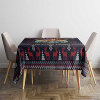Santa Claus On Mountain Bike Tablecloth Christmas Gifts DT04 - Wonder Print Shop