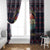 Santa Claus On Mountain Bike Window Curtain Christmas Gifts DT04 - Wonder Print Shop