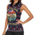Santa Claus On Mountain Bike Women Sleeveless Polo Shirt Christmas Gifts DT04 - Wonder Print Shop