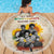African Beach Blanket Civil Rights Female Leaders Sunflower