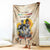 African Blanket Civil Rights Female Leaders Sunflower