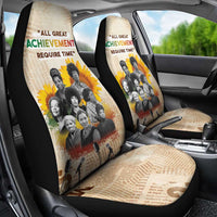 African Car Seat Cover Civil Rights Female Leaders Sunflower