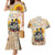 African Couples Matching Mermaid Dress and Hawaiian Shirt Civil Rights Female Leaders Sunflower