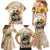 African Family Matching Mermaid Dress and Hawaiian Shirt Civil Rights Female Leaders Sunflower