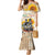 African Family Matching Mermaid Dress and Hawaiian Shirt Civil Rights Female Leaders Sunflower