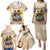 African Family Matching Puletasi and Hawaiian Shirt Civil Rights Female Leaders Sunflower