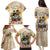African Family Matching Puletasi and Hawaiian Shirt Civil Rights Female Leaders Sunflower