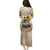 African Family Matching Puletasi and Hawaiian Shirt Civil Rights Female Leaders Sunflower