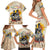 African Family Matching Short Sleeve Bodycon Dress and Hawaiian Shirt Civil Rights Female Leaders Sunflower
