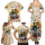 African Family Matching Summer Maxi Dress and Hawaiian Shirt Civil Rights Female Leaders Sunflower