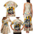 African Family Matching Tank Maxi Dress and Hawaiian Shirt Civil Rights Female Leaders Sunflower