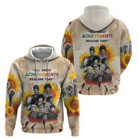 African Hoodie Civil Rights Female Leaders Sunflower