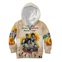 African Kid Hoodie Civil Rights Female Leaders Sunflower