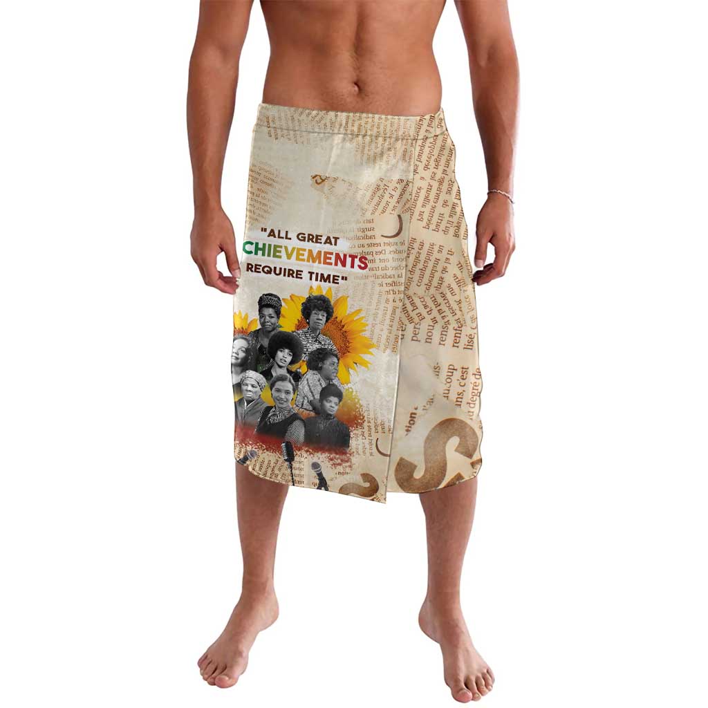African Lavalava Civil Rights Female Leaders Sunflower