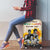 African Luggage Cover Civil Rights Female Leaders Sunflower