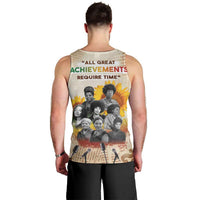 African Men Tank Top Civil Rights Female Leaders Sunflower