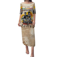 African Puletasi Civil Rights Female Leaders Sunflower