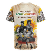 African Rugby Jersey Civil Rights Female Leaders Sunflower