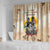 African Shower Curtain Civil Rights Female Leaders Sunflower